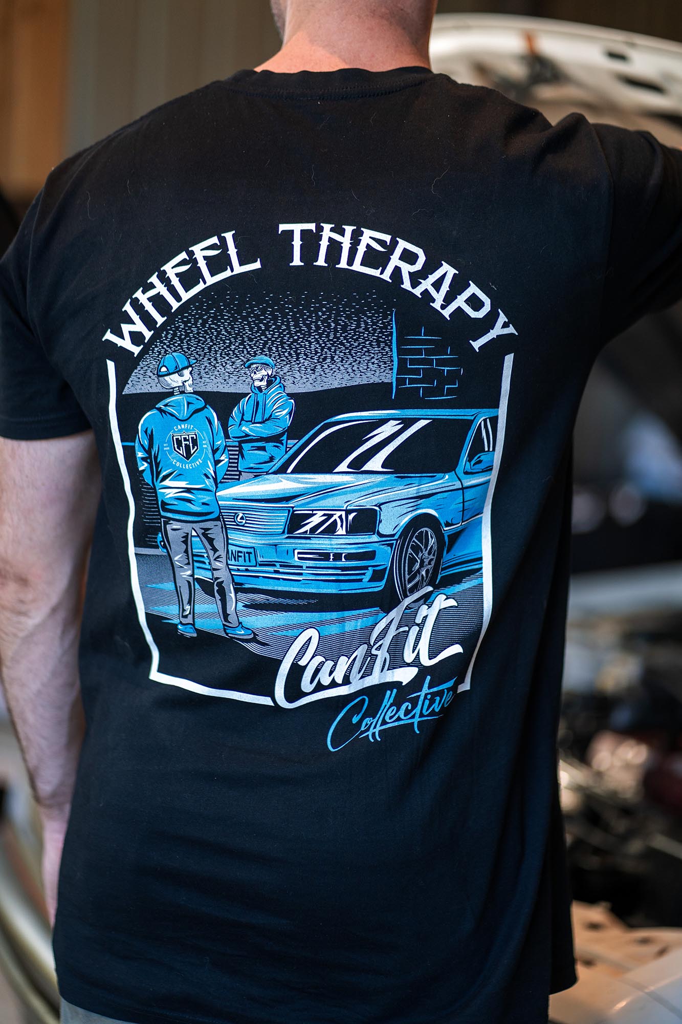 Can fit Collective "WHEEL THERAPY" - TSHIRT